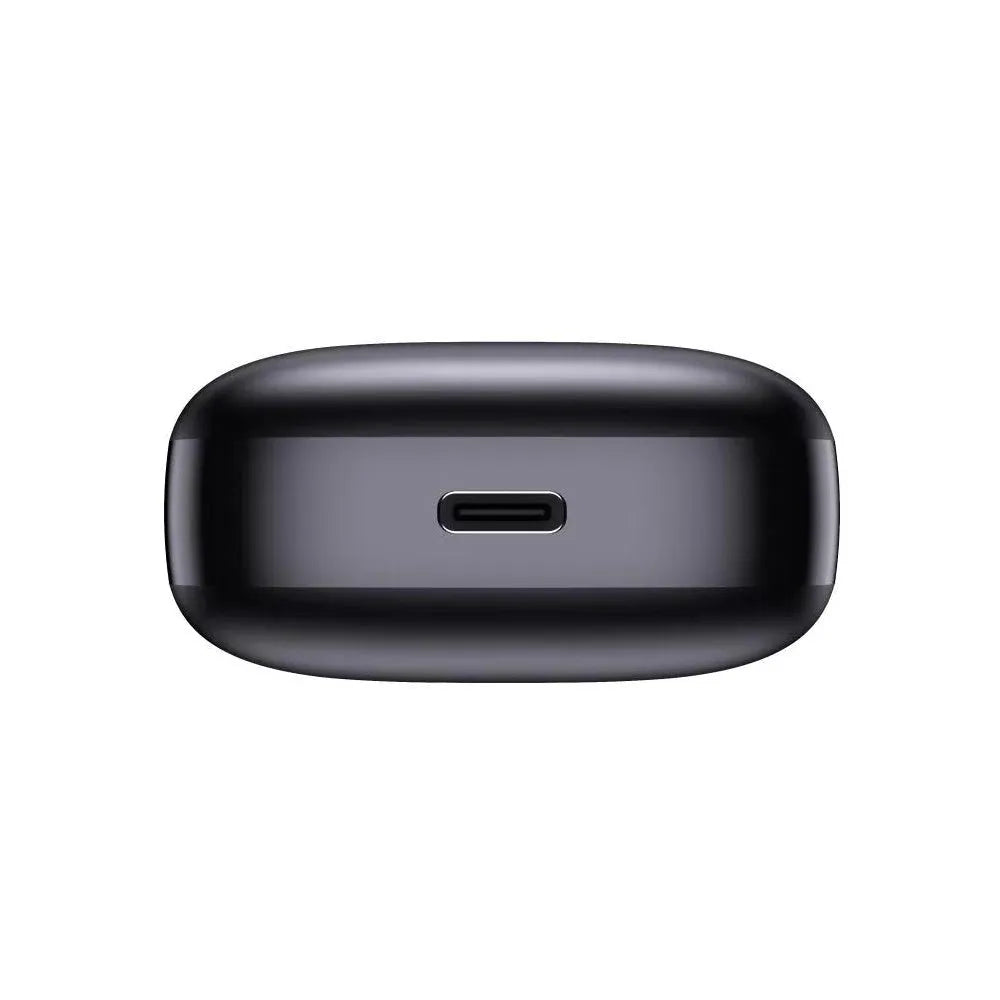 A18 wireless Bluetooth headset in-ear with digital display, PC ABS material, black colour