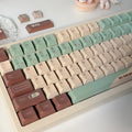 Craft Key Matcha Theme mechanical keyboard keycaps set with five-sided sublimation printing