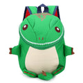 3D animal backpack for preschool children in cartoon cute style with burden reduction design