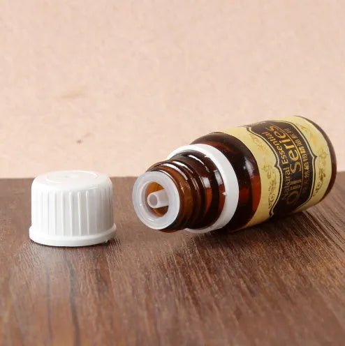 10ml scraping essential oil bottle with lavender rose and tea tree extracts for facial and hair care