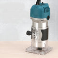800W electric wood polishing trimmer handheld sander with aluminium casing.