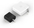 Black ZMI USB-C 65W compact power adapter for laptop charging