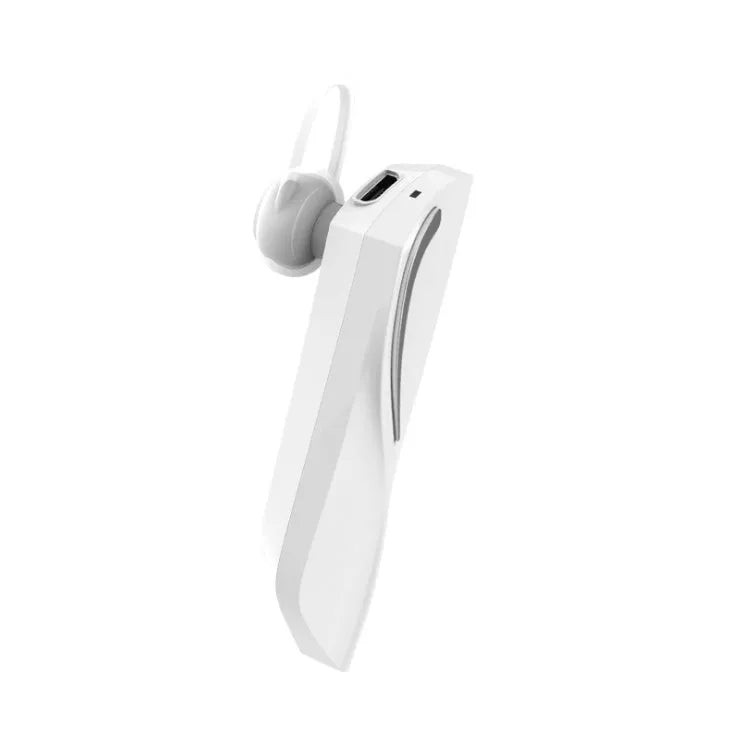 Wireless Bluetooth translation headset earbud in black colour with compact design