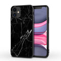 Marble pattern iPhone back cover case for multiple models, showing waterproof and drop-resistant design.