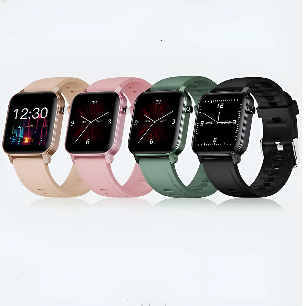M2 smart bracelet watch with black silicone wristband and 1.4-inch colour display showing health metrics