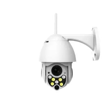 Outdoor dome wifi surveillance camera with 2MP 1080P resolution and 15m infrared night vision in waterproof plastic housing