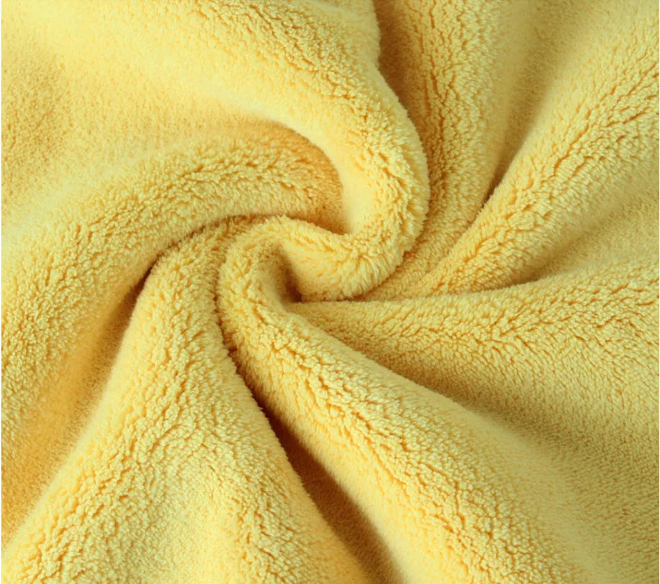 800gsm superfine absorbent fibre pet bath towel for dogs in blue colour