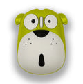 Silent optical mouse with 2.4G wireless, rechargeable battery, and matte material in pink panda design
