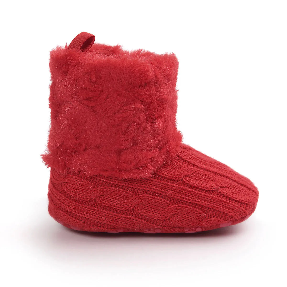 Baby shoes with soft leather sole in black, brown, gray, pink, and red colours for sizes 11cm, 12cm, and 13cm.