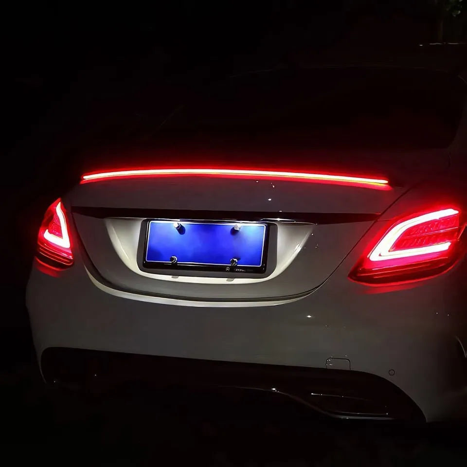 Automobile LED streamer tail light turn signal in 1.2m or 1.3m wing lengths with four lighting style options