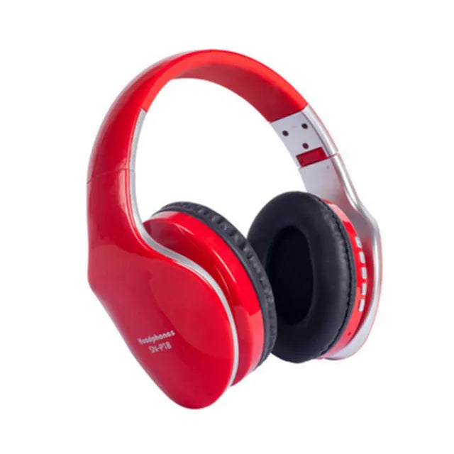 HobbyLane over-ear Bluetooth headset in black, red and white colour options