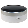 White infrared and RF combined remote control with extended wireless range