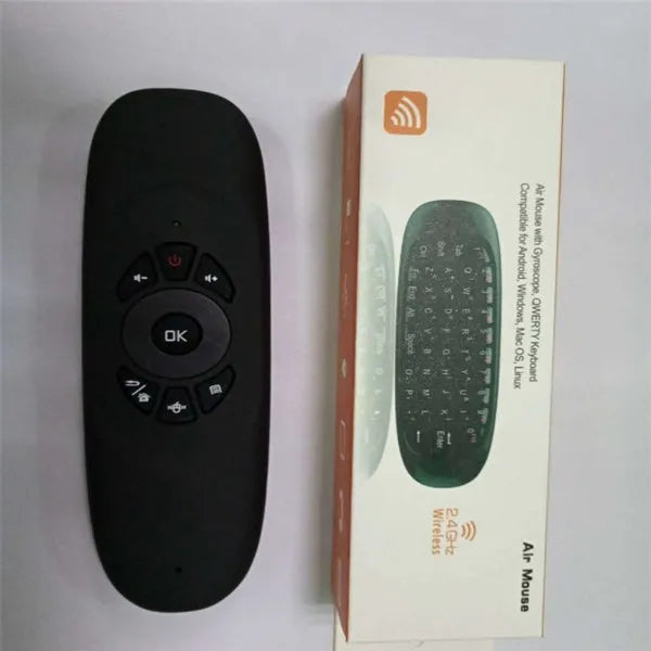 Wireless mini keyboard mouse combo 155x45x9mm with USB receiver standard version