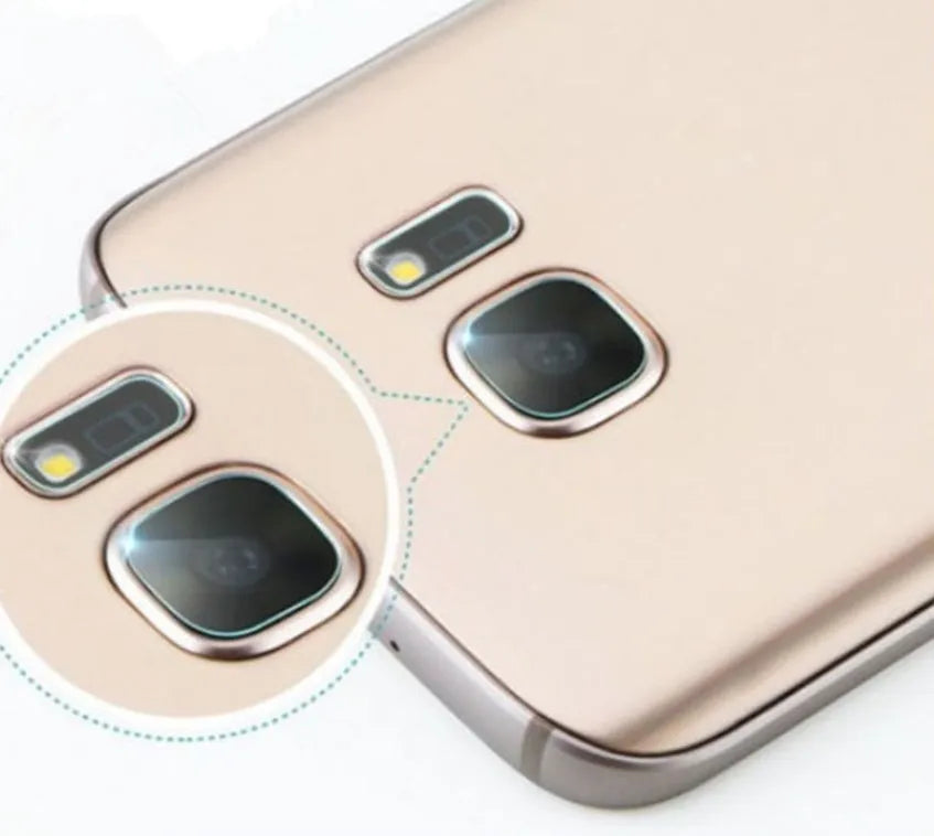 Samsung Galaxy S7 edge S8 rear camera tempered glass lens protection film