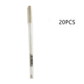 Touchnew black card hand-painted highlight pen with 0.8mm tip in golden, silver, and white colours