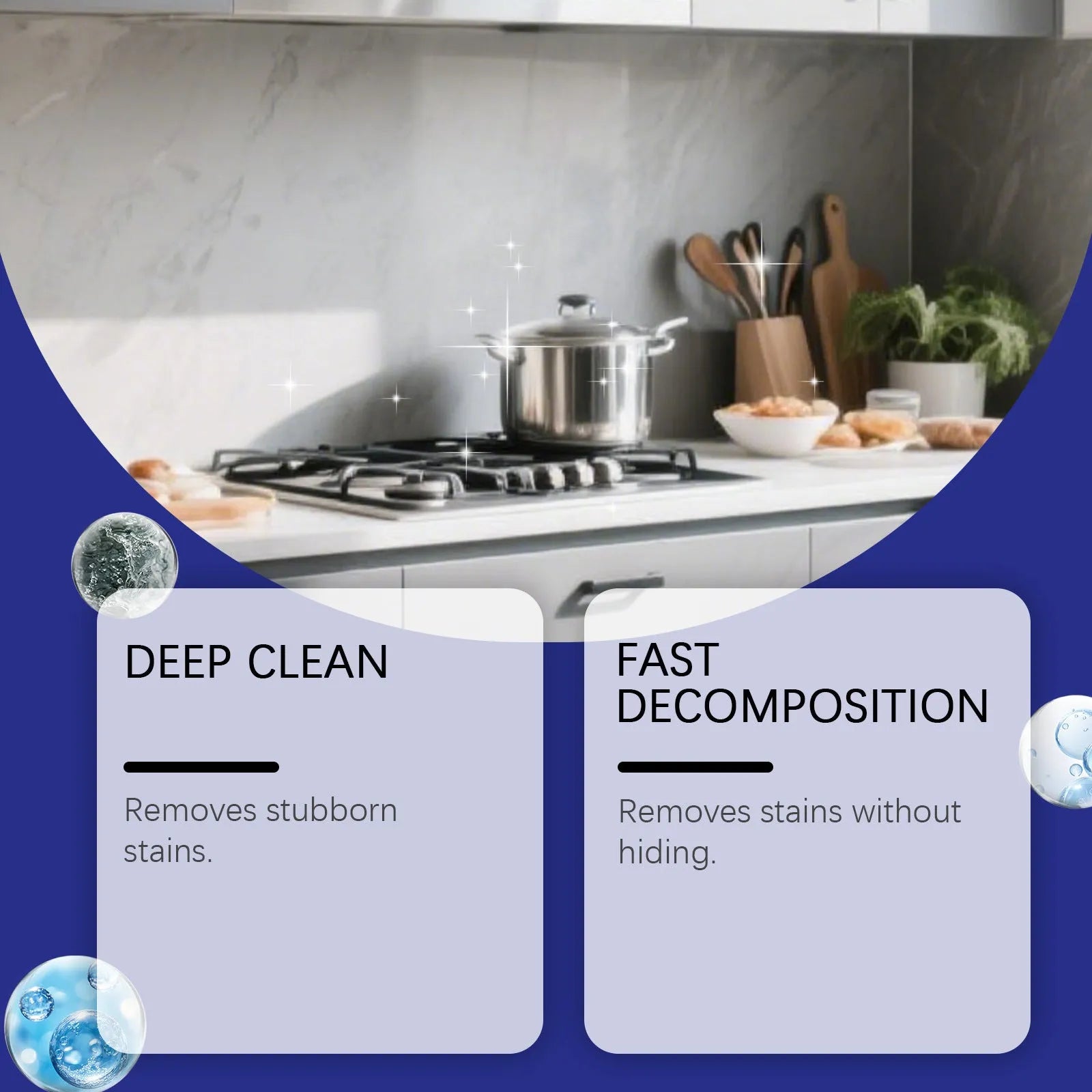 237ml decontamination gel container for household kitchen and bathroom cleaning
