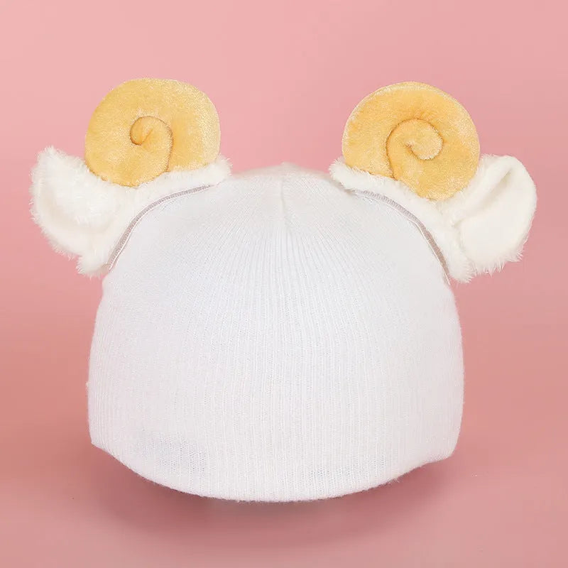 Cartoon plush fabric motorcycle helmet cover decorative accessory