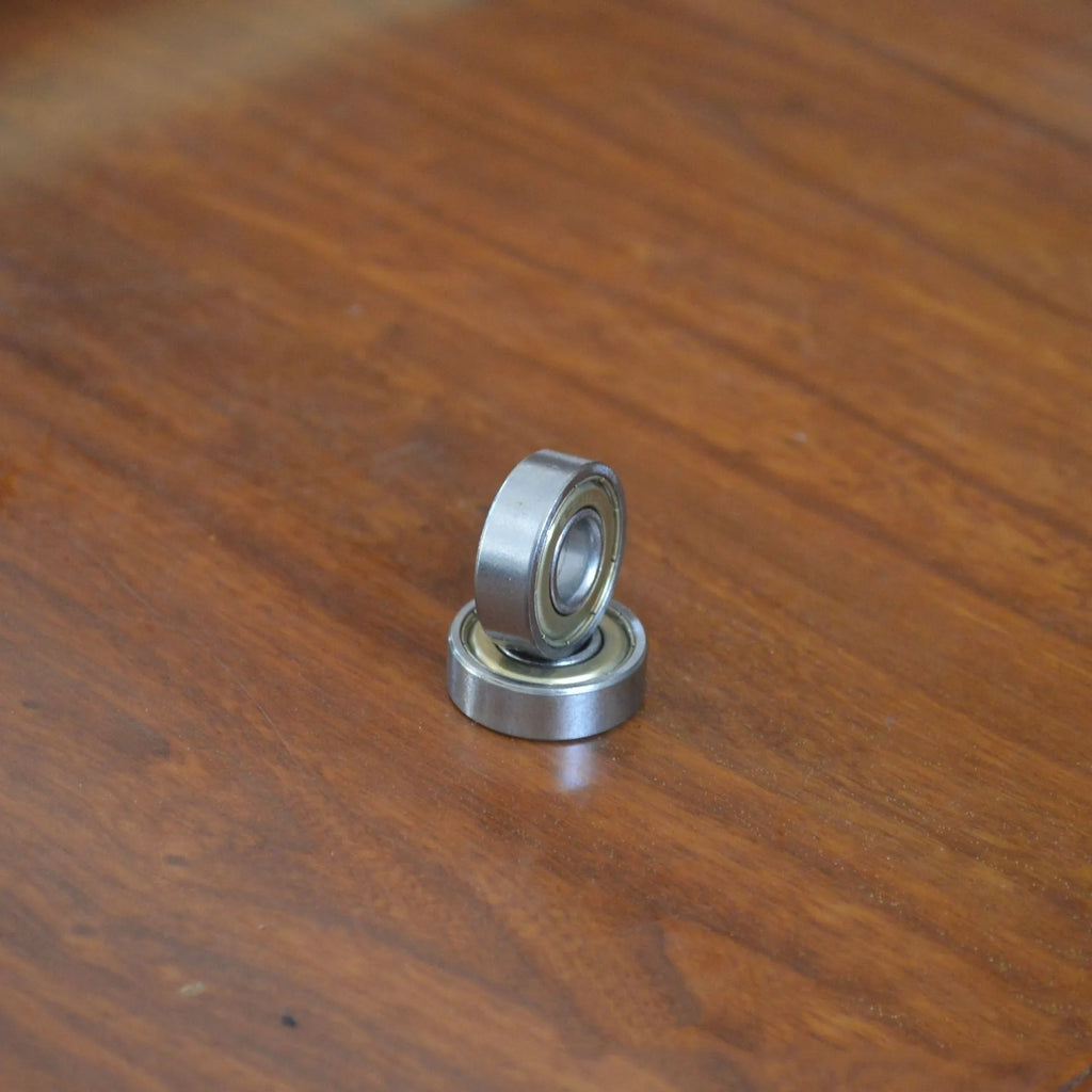 6000ZZ carbon steel deep groove ball bearing with metal shields, dimensions 10mm inner diameter by 26mm outer diameter.