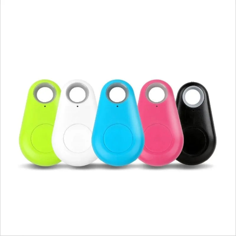 Bluetooth tracker anti lost key finder in black, white, pink, blue, green, compact 3.1x5.2x1.2cm