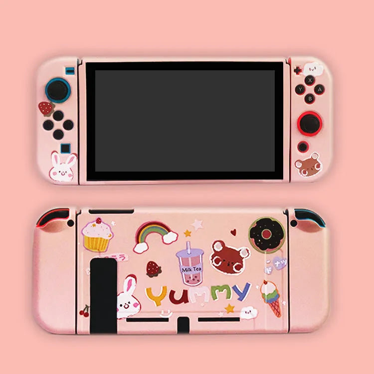 Nintendo Switch silicone protection shell in four pattern designs