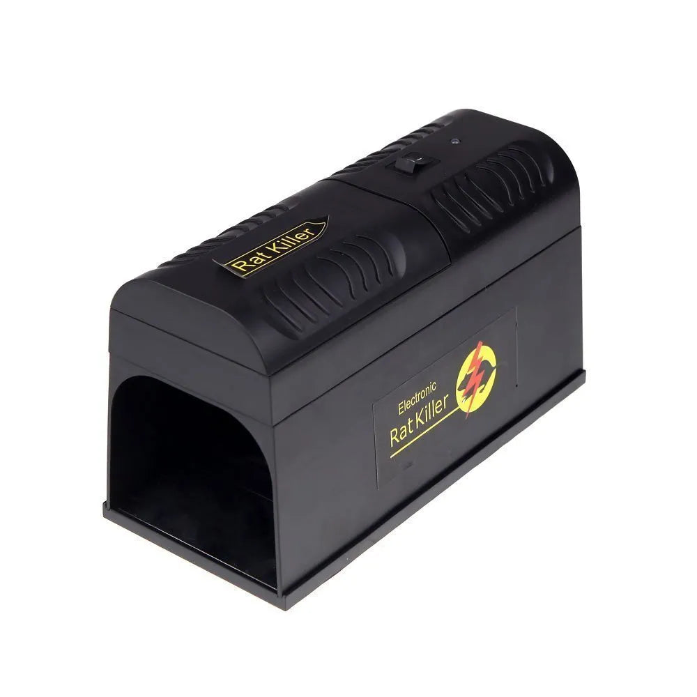High voltage electric rodent killer pest control device with multiple international plug options