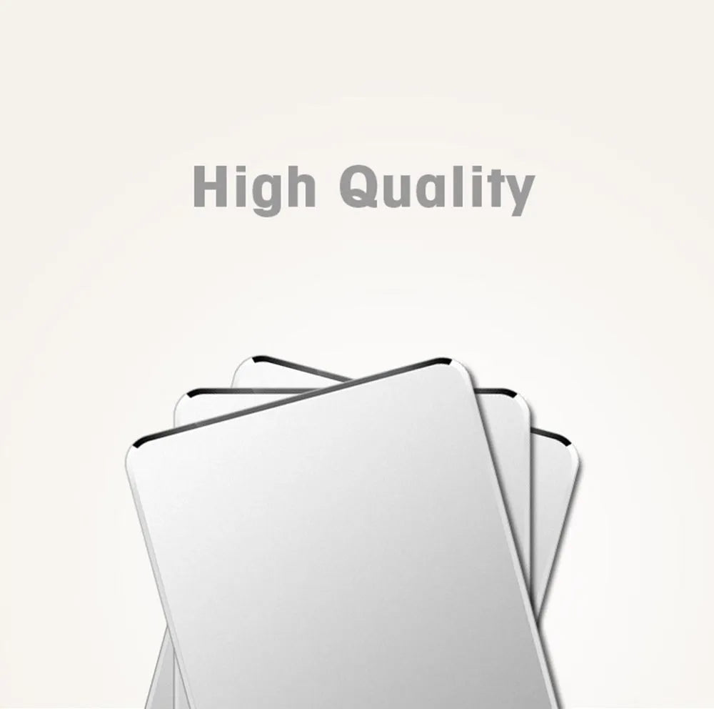 Aluminium alloy metal mouse pad double-sided with wrist support in black, gold, and silver colours, 230x180mm to 600x300mm sizes