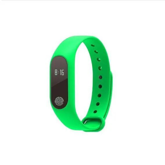 Motion intelligent hand ring for heart rate and activity tracking on a wrist, shown in multiple colours.