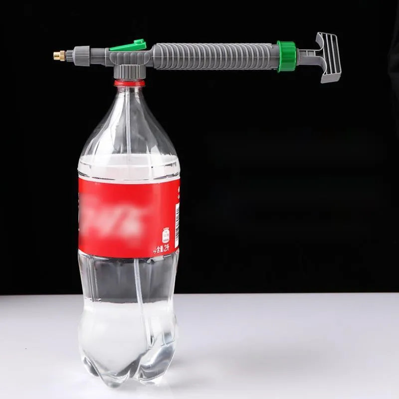 Universal beverage bottle watering sprayer nozzle with 30cm tube for household plants