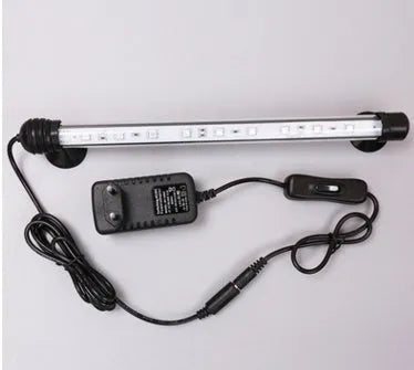 LED aquarium submersible lamp waterproof 18cm to 48cm blue white light