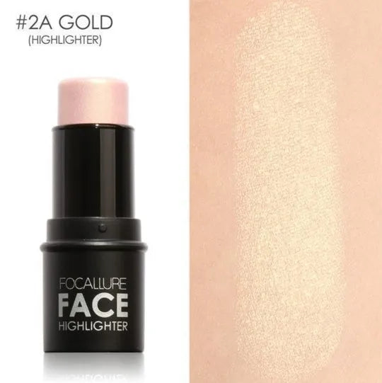 Face contour highlighter product shown in one of its four available colour variants, A, B, C, or D.