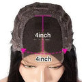 Real human hair lace front headgear with 4x4 lace and star fashion style