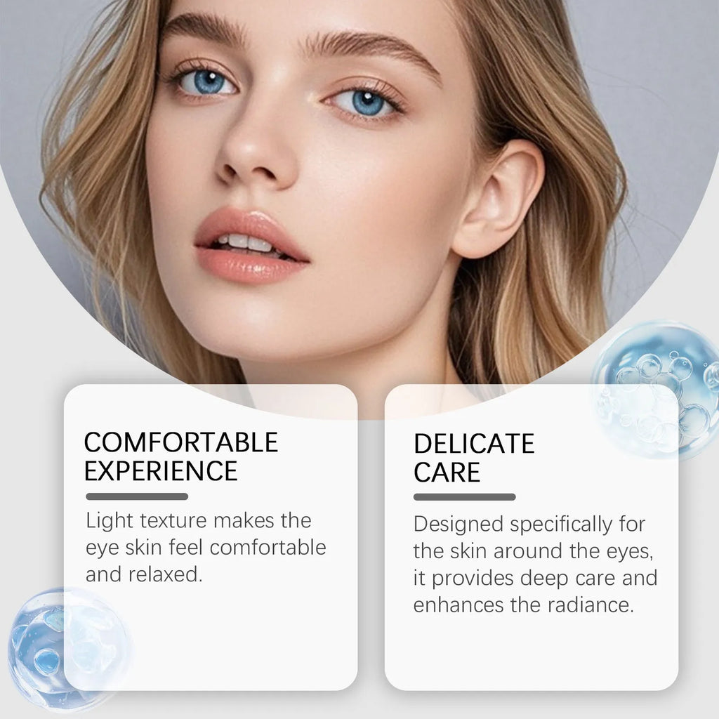 20g tube of moisturising and nourishing eye cream for skincare