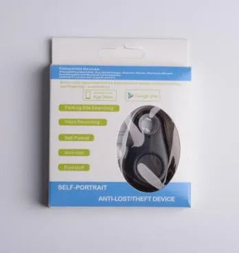 Bluetooth tracker anti lost key finder in black, white, pink, blue, green, compact 3.1x5.2x1.2cm