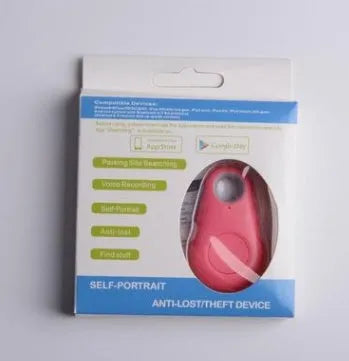 Bluetooth tracker anti lost key finder in black, white, pink, blue, green, compact 3.1x5.2x1.2cm