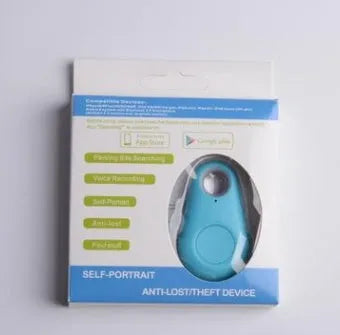 Bluetooth tracker anti lost key finder in black, white, pink, blue, green, compact 3.1x5.2x1.2cm