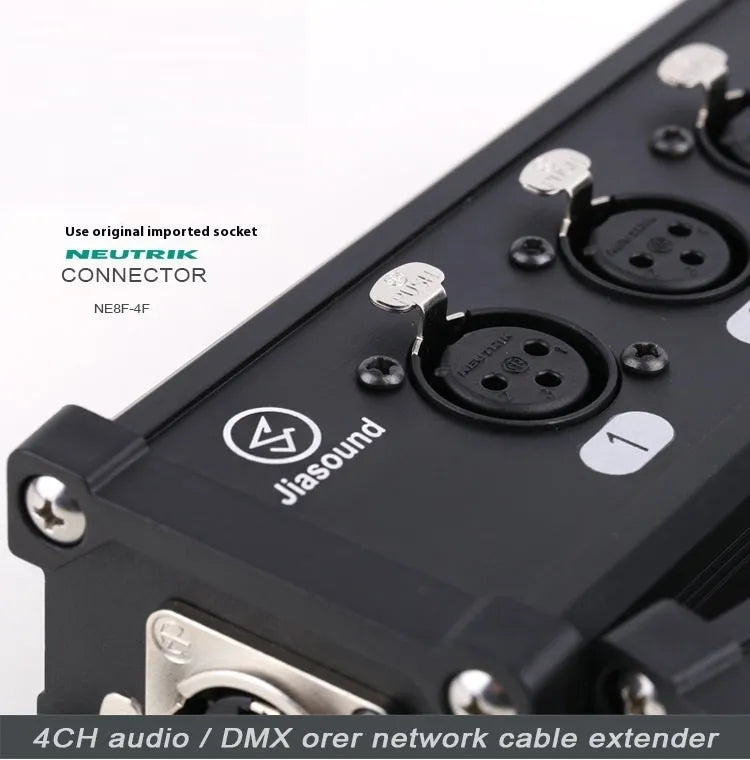 Black CAT6 RJ45 network extension converter cable showing plug connectors.