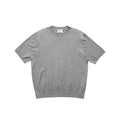 Fanio Velvet short-sleeved T-shirt in solid colour, shown in Black, Gray, and OFF White options.