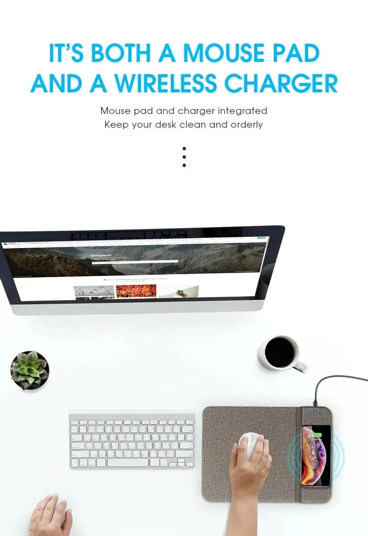 Foldable cloth wireless phone charging holder in open and closed positions