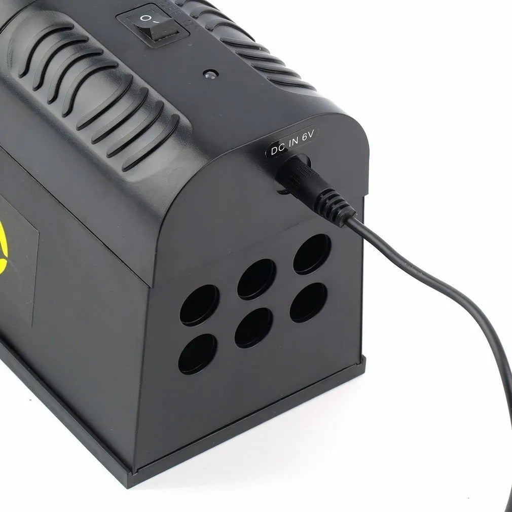 High voltage electric rodent killer pest control device with multiple international plug options