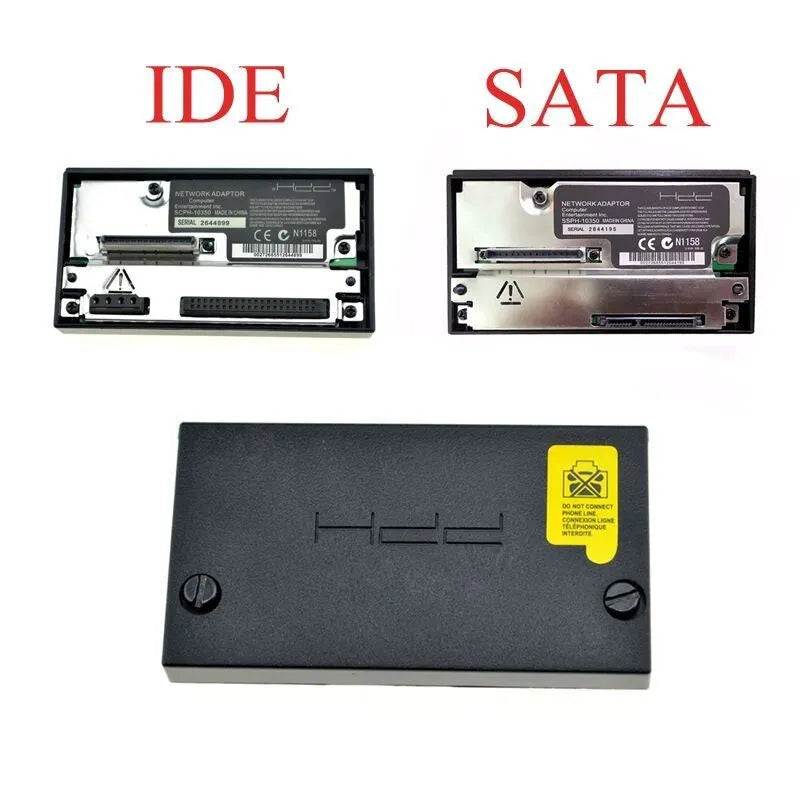 PS2 SATA interface network card for fat console model in black SATS colour