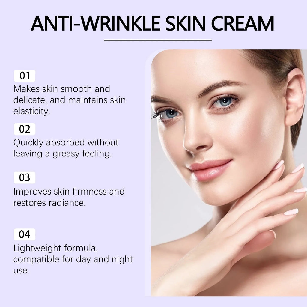 30g jar of retinol neck cream with ceramide and peptide formula for daily moisturising