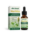 30ml Moringa Slimming Drops bottle with moringa leaf extract, stevia, citrus essential oil, and peppermint oil