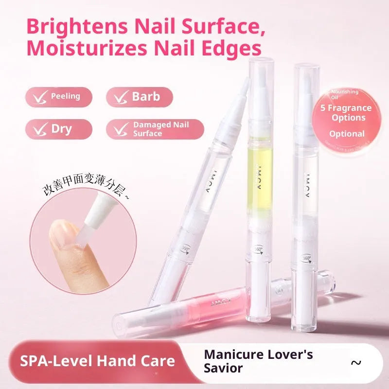 M'AYCREATE Nail Nutrition Oil Armor 2ml plastic bottle for anti-agnail and peeling edge care with five fragrance options