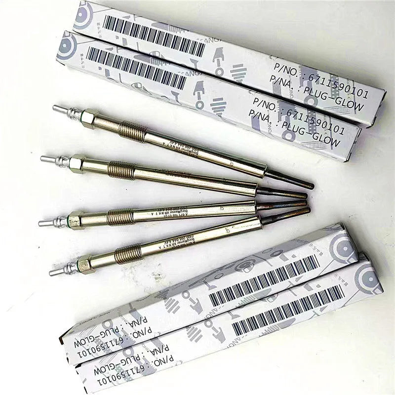 Double Dragon preheating plug 11cm composite material glow plug for automotive diesel engine