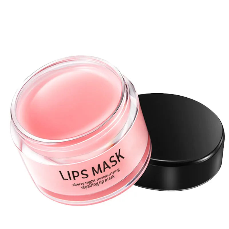 Boxed lip mask product for moisturising and nourishing dry lips, 20-30g net content