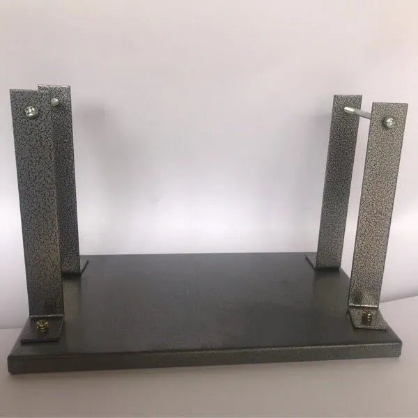 Black iron flip chip bracket for electric planer, dimensions 285mm.