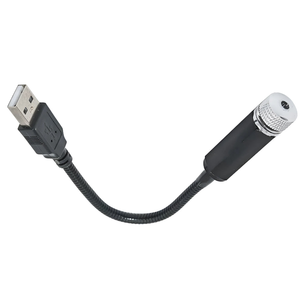 Purple starry sky USB hose car roof light for GM vehicles with aluminium housing