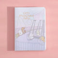 Waterproof plastic sleeve A6 notepad with PU cover and amusement park themed design