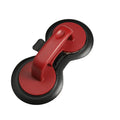 Black and red 20cm burger press mould with food-grade ABS plastic construction