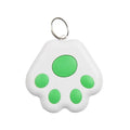 Dog paw shaped Bluetooth anti-lost tracking device in various colours with 10m range